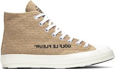 Кроссовки Converse Golf Le Fleur x Chuck 70 High Fabric Weave, загар