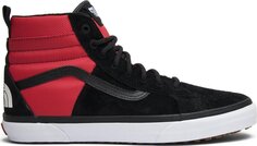 Кеды Vans The North Face x Sk8-Hi 46 MTE DX Red, красный