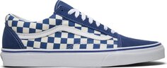 Кеды Vans Old Skool Blue Checkerboard, синий