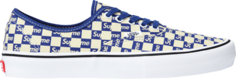 Кеды Vans Supreme x Authentic Pro Checkered Blue, синий