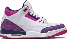 Кроссовки Air Jordan 3 Retro GG Barely Grape, фиолетовый