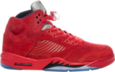 Кроссовки Air Jordan 5 Retro BG Red Suede, красный