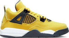 Кроссовки Air Jordan 4 Retro PS Lightning 2021, желтый