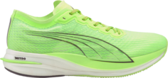 Кроссовки Puma Deviate Nitro Green Glare, зеленый