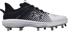 Бутсы Under Armour Yard Low MT Black White, черный