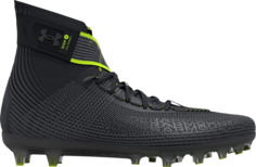 Бутсы Under Armour Highlight MC Black Jet Grey, черный