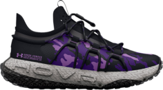 Кроссовки Under Armour HOVR Summit Fat Tire Black Purple Camo, черный