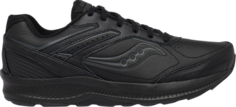 Кроссовки Saucony Echelon Walker 3 Wide Triple Black, черный