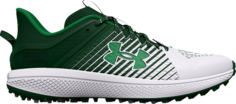 Кроссовки Under Armour Yard TF Forest Green White, зеленый