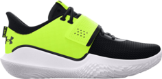 Кроссовки Under Armour Flow FUTR X High-Vis Yellow Black, желтый