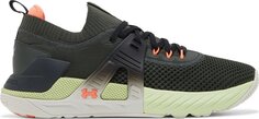 Кроссовки Under Armour Project Rock 4 Mana Baroque Green, зеленый