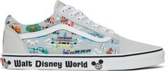 Кеды Vans Disney x Old Skool 50th Anniversary - Disney Park Map, серый