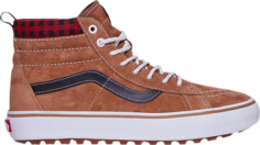 Кроссовки Vans Sk8-Hi MTE-1 Plaid Brown, коричневый