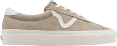 Кеды Vans Style 73 DX Pig Suede - Khaki White, коричневый