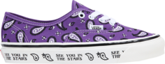 Кеды Vans Our Legends x Authentic 44 DX Mongoose - Purple Paisley, фиолетовый