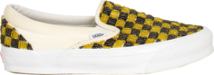 Кеды Vans One Block Down x Classic Slip-On LX Dog Days - Caution, желтый