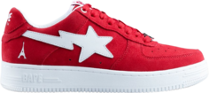 Кроссовки Highsnobiety x Bapesta Not In Paris Pack - Red, красный