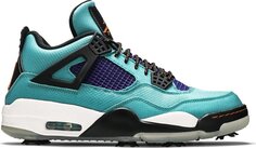 Кроссовки Air Jordan 4 Golf NRG Torrey Pines, бирюзовый