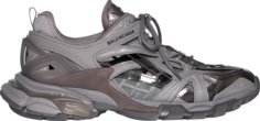 Кроссовки Balenciaga Track.2 Sneaker Clear Sole - Grey, серый