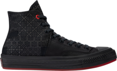 Кроссовки Converse Chuck 70 High Chinese New Year - Black Patchwork, черный