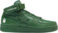 Кроссовки Bapesta Mid Green, зеленый