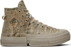 Кроссовки Converse Feng Chen Wang x Chuck 70 High 2-in-1 - Concrete Grey, серый