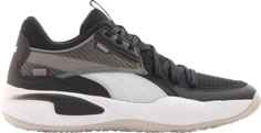 Кроссовки Puma Court Rider Black White, черный