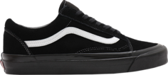 Кроссовки Vans Old Skool 36 DX Anaheim Factory - Black White, черный