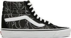 Кеды Vans BAPE x Sk8-Hi 38 DX Lined Camo, черный