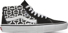 Кеды Vans Supreme x Grosso Mid Monogram S - Black, черный