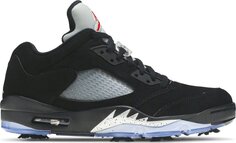 Кроссовки Air Jordan 5 Low Golf Metallic, черный