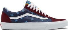 Кеды Vans Old Skool Tie Print Mix, красный