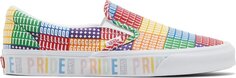Кеды Vans Classic Slip-On Pride, разноцветный
