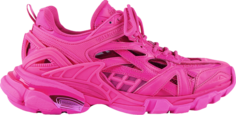 Кроссовки Balenciaga Track.2 Sneaker Fluo Pink, розовый