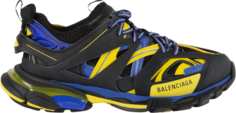 Кроссовки Balenciaga Track Trainer Black Yellow Blue, черный