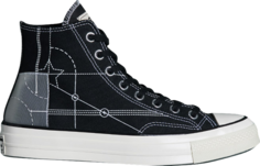 Кроссовки Converse END x Chuck 70 High Blueprint, черный