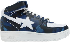 Кроссовки Bapesta Mid Camo Navy, синий