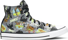 Кроссовки Converse Scooby-Doo x Chuck Taylor All Star High Chased By Ghosts, черный