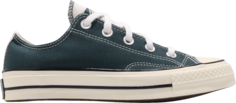 Кроссовки Converse Chuck 70 Ox Green Black, зеленый