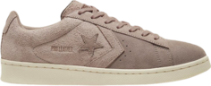 Кроссовки Converse Pro Leather Low Earth Tone Suede - Shadow Grey, серый