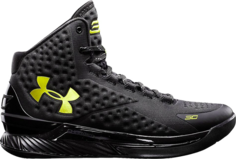 Кроссовки Under Armour Curry 1 Blackout, черный