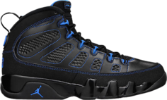 Кроссовки Air Jordan 9 Photo Blue Black Bottom, черный