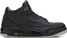 Кроссовки Air Jordan 3 Retro Black Flip, черный