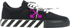 Кроссовки Off-White Vulc Low Black Purple, черный