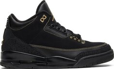 Кроссовки Air Jordan 3 Black History Month, черный