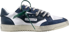 Кроссовки Off-White 5.0 Low Navy Blue White, белый