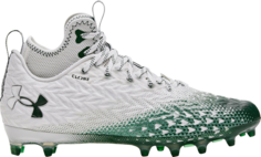 Бутсы Under Armour Spotlight Clone 3.0 MC White Forest Green, белый