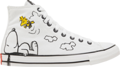 Кроссовки Converse Peanuts x Chuck Taylor All Star High Snoopy and Woodstock, белый