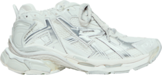 Кроссовки Balenciaga Runner Sneaker White Silver, белый