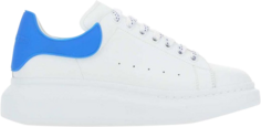 Кроссовки Alexander McQueen Oversized Sneaker White Electric Blue, белый